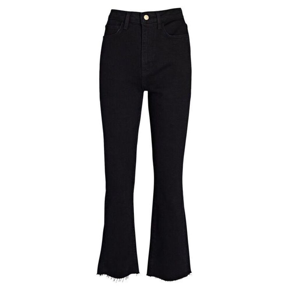 Triarchy NWT Ms. Hawn High Rise Crop Loose Skinny in True Black Size 31